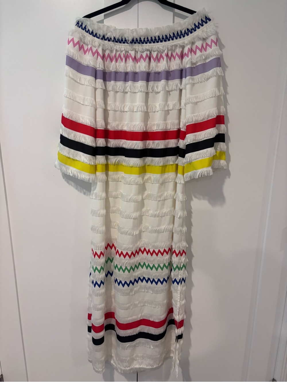 Cynthia Rowley Off-the-Shoulder Maxi Dress